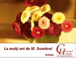 Iti urez ca ziua ta onomastica sa iti aduca o raza de soare, sa ai inima plina de speranta iar in lume sa gasesti numai fericire. La Multi Ani Concept Hotels Blog
