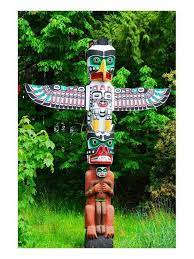 Why and where it is used? Totem Pole In Stanley Park Art Print Art Com