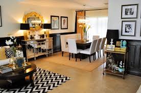 Interior Design Living Room Dining Room Home Reveal Gold Living Room Decor Black And Gold Living Room Gold Living Room