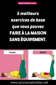 5 Meilleurs Exercices De Base Que Vous Pouvez Faire A La Maison Sans Equipement Exercicesmaison Pertedepois Maigrir Elimination Graiss Fitness Gym Sports