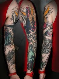 Once known as forever stained tattoo, and a shop with high reputable artists and art. Hellboy Sleeve Tattoos Marvel Tattoos Sleeve Tattoos