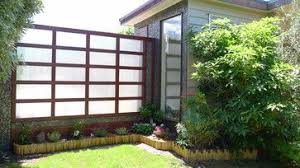 Shoji Screen Fence Patio Courtyard Ideas Modern Landscape Design Privacy Screen Outdoor