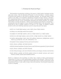 Introduction to complex numbers 1. 1 Problems For Pencil And Paper The Foundation Of Mathematics