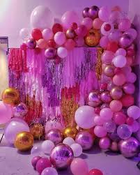 Tray On Instagram My 4th And Last Event Was A Coordinating Job I Was Given 2 Weeks To Come Up With Party Decorations Fringe Backdrops Birthday Decorations