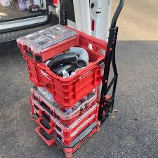 This mod is so easy, quick and really assist with organizing your small parts within the bins, cups, containers, what ever you want to ca. Milwaukee Packout 2 Wheel Cart Mechanical Hub News Product Reviews Videos And Resources For Today S Contractors