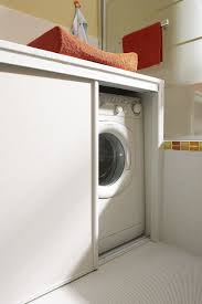 Et Hop La Machine A Laver Apparait Porte Placard Coulissante Placard Coulissant Meuble Machine A Laver