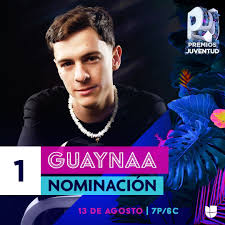 The 18th annual premios juventud ceremony returned with a live audience thursday night (july 22) to miami's watsco center, where latin music's hottest artists were awarded in categories such as viral track of the year, song and album of the year and best omg collaboration. Guaynaa Nominado A Premios Juventud En La Categoria Me Llama La Atencion Que Onda Gye Medio Digital