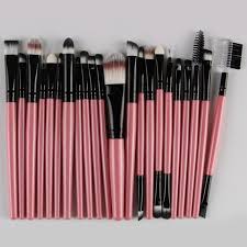 22 pcs nylon eye lip makeup brushes set