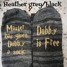 Not dobbys sock t shirt harry potter dobby shirt harry potter shirt free dobby shirt shirts. Dobby S Socks Geek Beholder