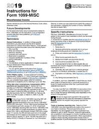 If you are working independently for a firm, you are most likely to receive. 1099 Misc Instructions Fill Out And Sign Printable Pdf Template Signnow