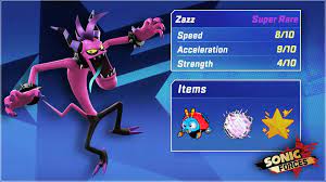 Visualizza altre idee su sonic, calcio, disegni. Zazz Confirmed For Sonic Forces Speed Battle Sonicthehedgehog