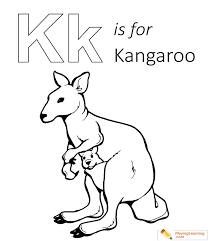 Find free printable kangaroo coloring pages for coloring activities. K Is For Kangaroo Coloring Page Free K Is For Kangaroo Coloring Page