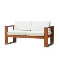 Well, you could bring those types of sofas back to add a vintage glory to your living space furniture.explore sofa set designs with price online on popular shopping sites from brands such as the jaipur living, arra, adorn india, hometown, nilkamal, vintej homes. Buy Furny Simple Wooden Sofa Online At Best Prices In India On Snapdeal