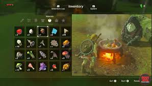How to make fire without flint botw. Zelda Breath Of The Wild Cooking Recipes How To Cook