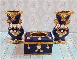 Dekoratif 3lu Masaustu Set 5 Aksesuarlar Urunler Masa