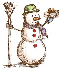 Learn how to draw a cute snowman with a santa hat and scarf in a winter scenery easy, step by step by step tutorial on an easy pencil drawing of a snowman! Snowman Drawing Transparent Png 1 Images