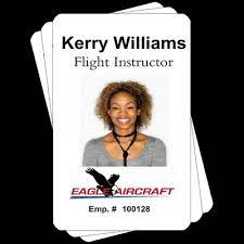 Better than teslin or artisyn products, make real pvc cards with no laminator required and no need to purchase an expensive id printer. Idcreator Com Custom Photo Id Cards And Badges Free Id Badge Maker