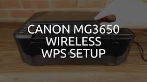 Maybe you would like to learn more about one of these? Canon Mg3650 Wireless Wifi Wps Setup Youtube