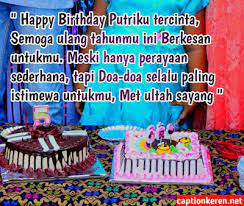 Check spelling or type a new query. Ucapan Ulang Tahun Sederhana Tapi Berkesan Untuk Anak Perempuan