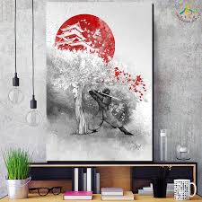 Ranging from very easy to intermediate, you'll love this variety of canvas art ideas. Samurai Japan Single Framed Scroll Painting Modern Canvas Art Prints Poster Wall Painting Artwork Wall Art Pictures Home Decor Buy At The Price Of 5 46 In Aliexpress Com Imall Com