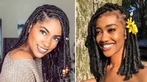 The best natural hairstyles and hair ideas for black and african american women, including braids, bangs, and ponytails, and styles for short, medium, and long hair. 15 Natural Hair Braid Styles For Short And Long Hair News Break