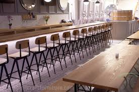 Modern metal table base for rectangular table top. Custom Solid Hardwood Table Tops Dining And Restaurant