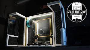 3d Printer Enclosure Build Creality Cr 10 Youtube 3d Printer Enclosure 3d Printer 3d Printing Technology