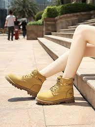 From the backcountry to the job site (and maybe a night out in between) we've got you covered with premium materials, breathable waterproofing, and sturdy soles for wherever your adventures take you. Amazon Com Camel Crown Women S Leather Work Boots Soft Toe Work Shoes Combat Boots Platform Industrial Boot Construction Shoes Shoes