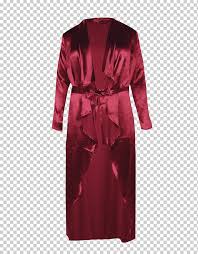 What's more, it is available for everyone. Robe Satin Dress Sleeve Boohoo Com Lily Collins Nightwear Magenta Velvet Png Klipartz