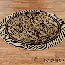 Maybe you would like to learn more about one of these? Festival Jungle Animal Print Area Rugs