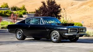 Image result for Black 1968 Barracuda