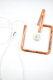 Diy Kupfer Lampe Aus Dem Baumarkt Monochrome Kupferlampe Kupfer Lampe