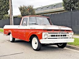 No computer equipment to worry about. 1961 Ford F100 Today S Tempter
