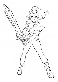 Adora is he man's sister. Adora And The Magic Sword Coloring Pages Shi Ra And The Invincible Princesses Coloring Pages Colorings Cc