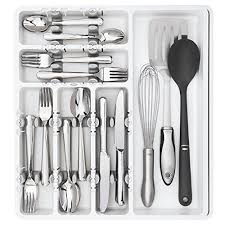 You'll find new or used products in flatware sets on ebay. Oxo Good Grips Large Expandable Utensil Organizer White Buy Online In Bahamas At Bahamas Desertcart Com Productid 25006419