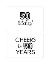 A pink 50th birthday cake with a crown and can. Diy Printable 50th Birthday Signs Cheers To 50 Years South Lumina Style