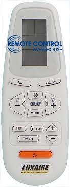 Rc 3 25 in 1 replacement air conditioner remote control for. Original Luxaire Air Conditioner Remote Control Rc 5 P N 975 643 00 Remote Control Warehouse
