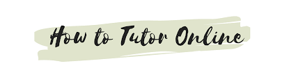 Check spelling or type a new query. Will The How To Tutor Online Course Help Me How To Tutor Online Tutors Working Online