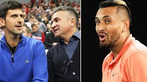 The australian player, along with his father george and the whole family, purchased a new. Tennis News Nick Kyrgios Slams Novak Djokovic Father