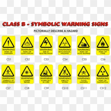 Maybe you would like to learn more about one of these? Symbolic Warning Signs Come With Or Without The Caption Warning Signs Symbols Clipart 1326599 Pikpng