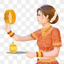 Karwa Chauth Kartika Indian Woman Festival Moon Watching Elements Woman Karwa Chauth Kartika Png Transparent Clipart Image And Psd File For Free Download Clip Art Custom Illustration Indian Women