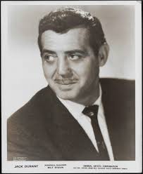 Jack Durant Original 1940s Agency Promo Portrait Photo Journey Into Fear  Actor