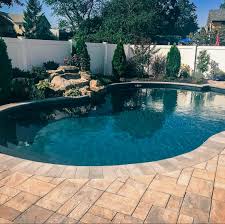 Island Onyx Vinyl Swimming Pool Swimming Pool Designs Pool Makeover