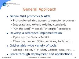 Grid & globus • introduction to grid computing • what is a grid? Introduction To Grid Computing The Globus Project Argonne