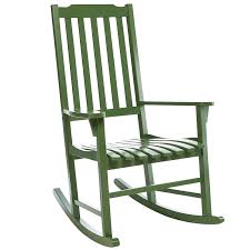 Rockpoint Rocking Chair Green Rocking Chair Outdoor Rocking Chairs Porch Rocker