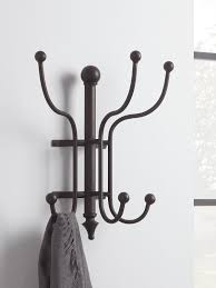 The 12 durable base allows you to hang multiple coats at a time without having to worry about the rack tipping over. Small Wall Mounted Coat Rack