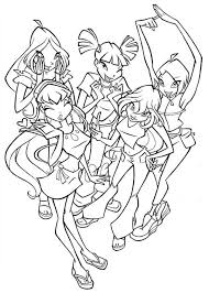 She is prince sky's fiancée and the second princess of domino and its guardian fairy . Winx Club Color Pages Coloringme Com