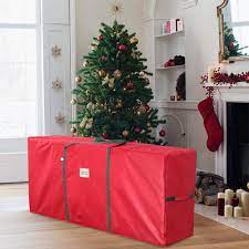 Coogam Christmas Tree Storage Bag Fits Up To 7 5 Ft Artificial Tree Oxford Canvas Xmas Tree Christmas Tree Storage Christmas Tree Storage Bag Tree Storage Bag