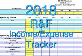 Rodan Fields Income Expense Tracker 2016 Exclusive