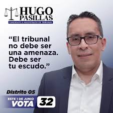 La justicia no debería asustarte. Debería protegerte. #HugoPasillas #Vota32  #BoletaRosa #Distrito05 #Iztapalapa #Coyoacán